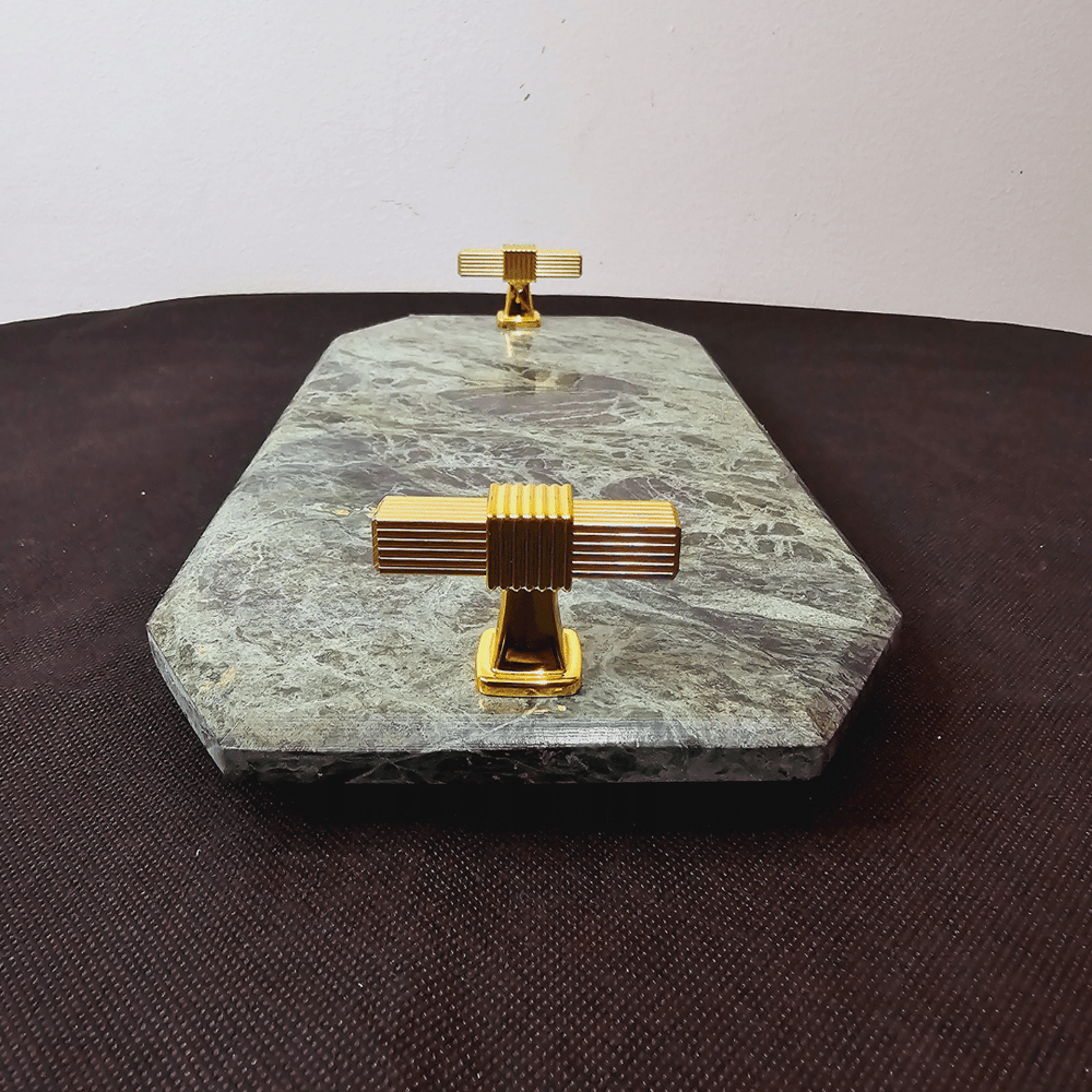 
                      
                        Green Majesty Marble Tray
                      
                    