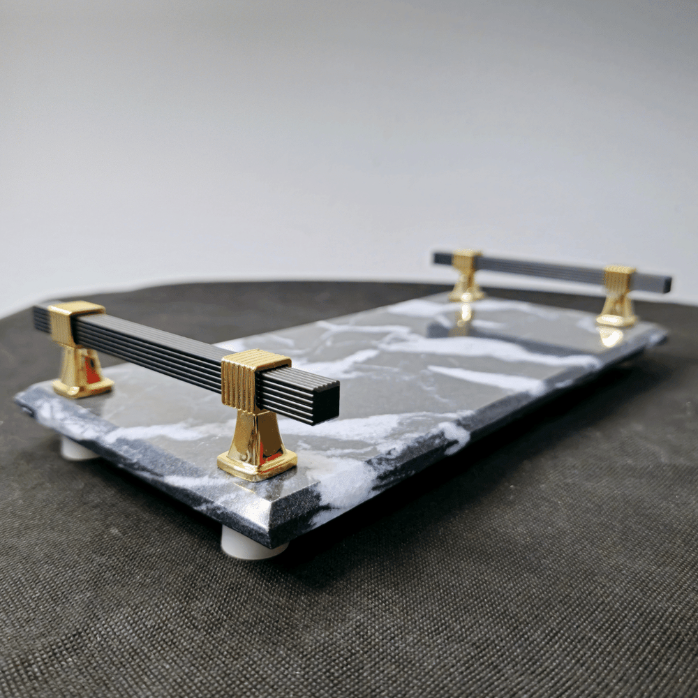 
                      
                        Black Diamond Marble Tray
                      
                    