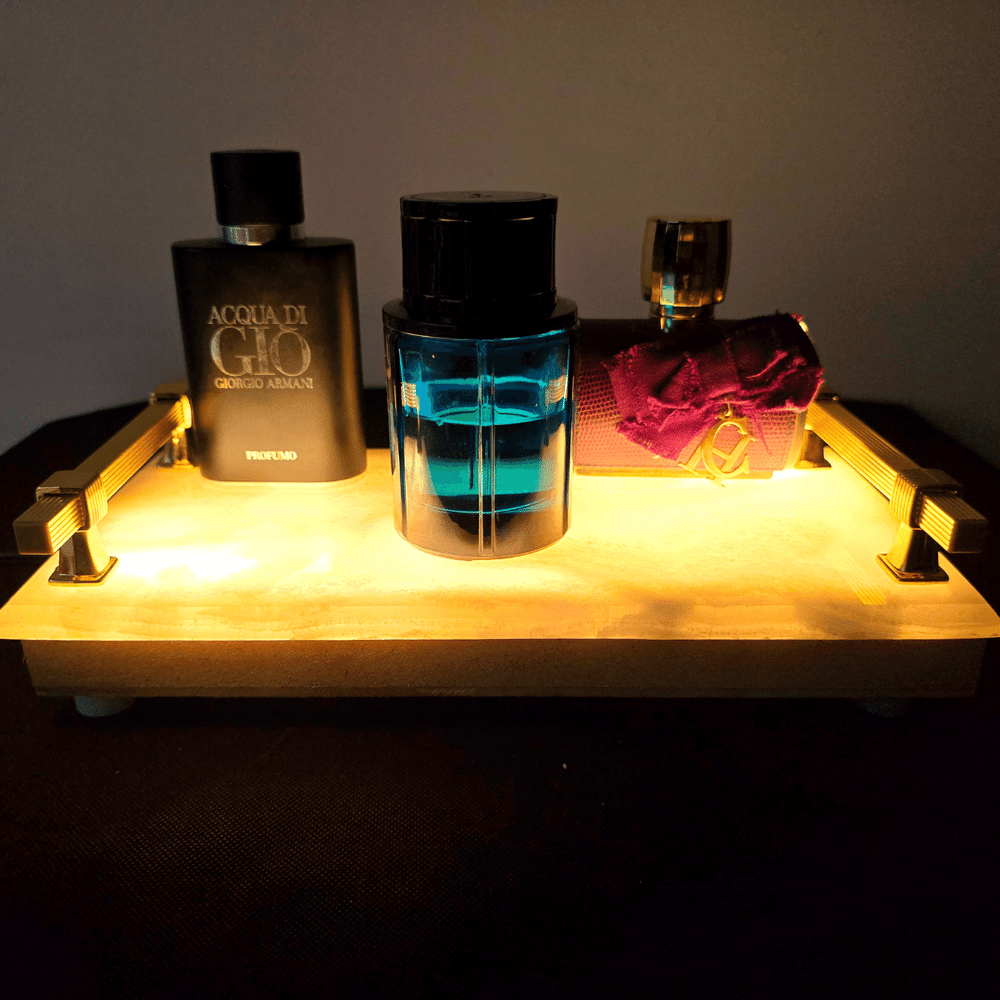 Onyx LED Glow Stone Tray