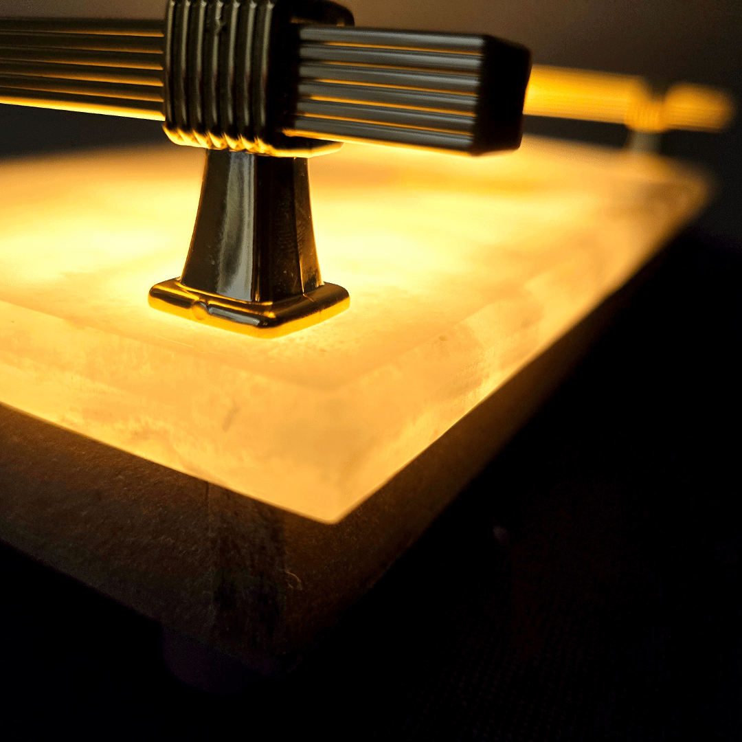 Onyx LED Glowing Tray - Premium Décor | Rare Gemstone & LED Lighting ...