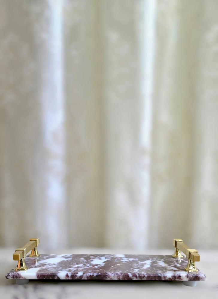 
                      
                        Red Velvet Marble Tray
                      
                    