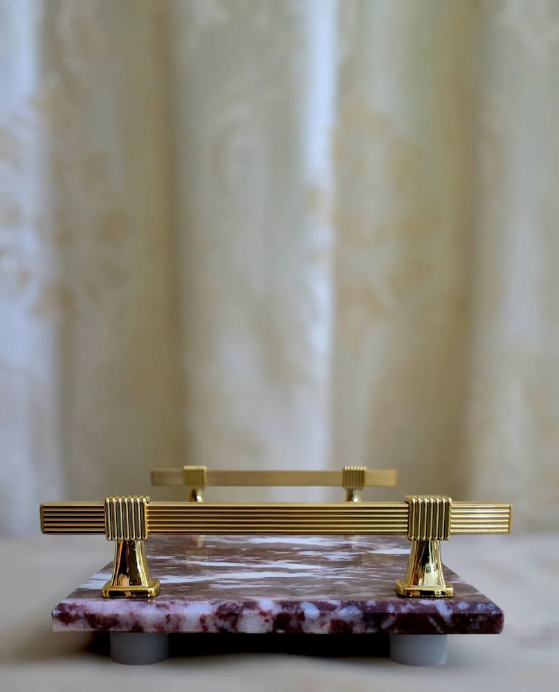 
                      
                        Red Velvet Marble Tray
                      
                    