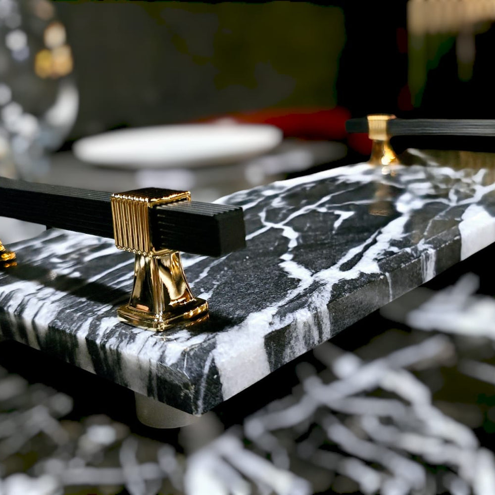 
                      
                        Black Diamond Marble Tray
                      
                    