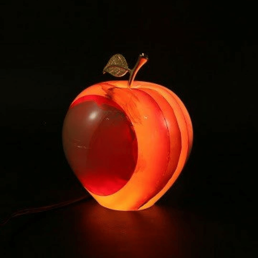 Apple Onyx Lamp